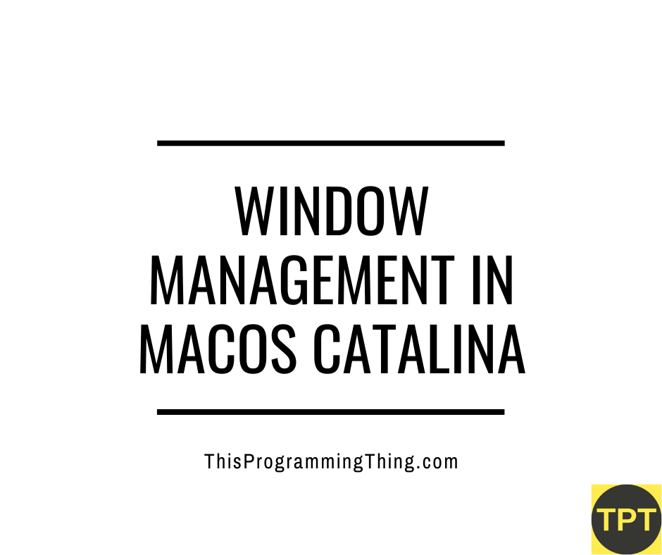 window management
